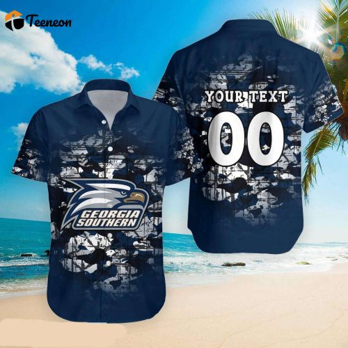 Georgia Southern Eagles Hawaii Shirt, Best Gift For Men And Women