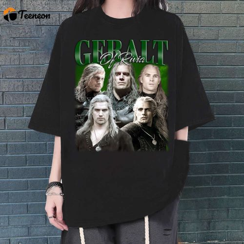 Geralt Of Rivia T-Shirt, Geralt Of Rivia Shirt, Geralt Of Rivia Unisex, Unisex T-Shirt, Hip hop Graphic, Trendy T-Shirt, Retro T-Shirt