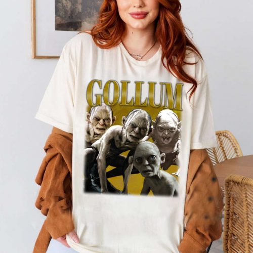 Gollum T-Shirt, Gollum Shirt, Gollum Unisex, Unisex T-Shirt, Hip hop Graphic, Trendy T-Shirt, Retro T-Shirt, Unisex Shirt