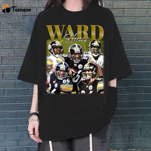 Hines Ward T-Shirt, Hines Ward T-Shirt, Hines Ward Unisex, Unisex T-Shirt, Hip hop Graphic, Trendy T-Shirt, Retro T-Shirt