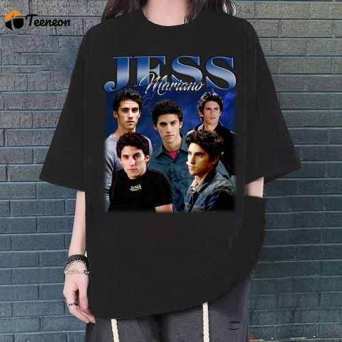 Jess Mariano T-Shirt, Jess Mariano Shirt, Jess Mariano Tees, Hip hop Graphic, Unisex Shirt, Bootleg Retro 90’s Fans, Trendy Shirt