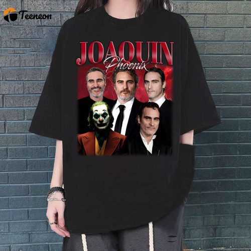 Joaquin Phoenix Shirt, Joaquin Phoenix Shirt, Joaquin Phoenix Tees, Hip hop Graphic, Unisex Shirt, Bootleg Retro 90’s Fans, Trendy Shirt