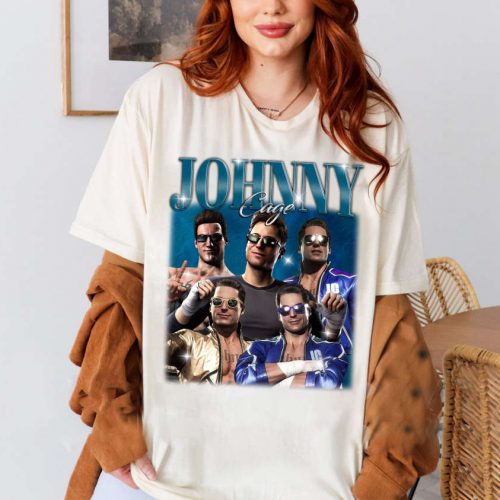 Johnny Cage T-Shirt, Johnny Cage T-Shirt, Johnny Cage Unisex, Unisex T-Shirt, Hip hop Graphic, Trendy T-Shirt, Retro T-Shirt