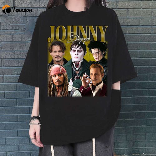 Johnny Depp T-Shirt, Johnny Depp T-Shirt, Johnny Depp Unisex, Unisex T-Shirt, Hip hop Graphic, Trendy T-Shirt, Retro T-Shirt