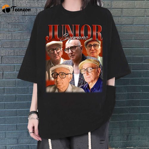 Junior Soprano T-Shirt, Junior Soprano Shirt, Junior Soprano Unisex, Unisex T-Shirt, Hip hop Graphic, Trendy T-Shirt, Retro T-Shirt