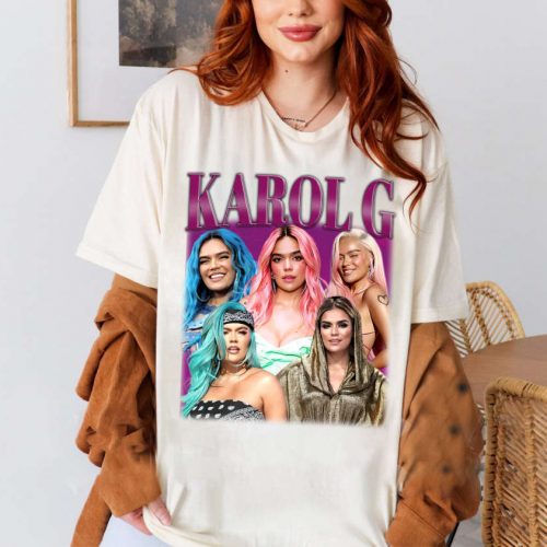 Karol G T-Shirt, Karol G Shirt, Karol G Unisex, Unisex T-Shirt, Hip hop Graphic, Trendy T-Shirt, Retro T-Shirt