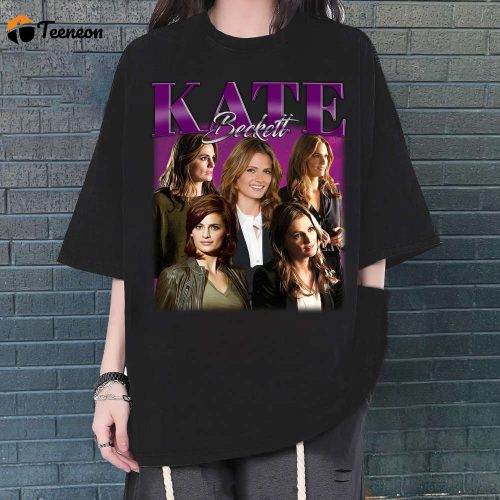 Kate Beckett T-Shirt, Kate Beckett Shirt, Kate Beckett Unisex, Unisex T-Shirt, Hip hop Graphic, Trendy T-Shirt, Retro T-Shirt