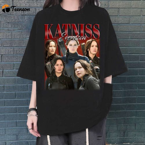 Katniss Everdeen T-Shirt, Katniss Everdeen Shirt, Katniss Everdeen Unisex, Unisex T-Shirt, Hip hop Graphic, Trendy T-Shirt, Retro T-Shirt