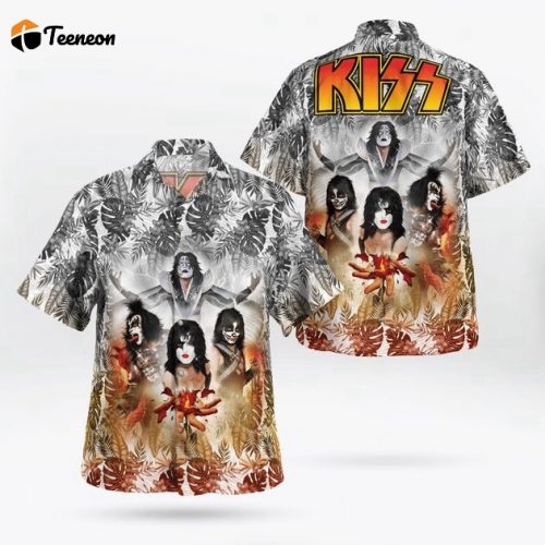 Kiss Band  Hawaii Shirt, Best Gift For Men And Women