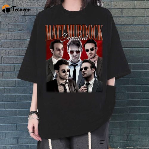 Matt Murdock Daredevil Vintage Shirt, Matt Murdock Daredevil Shirt, Retro Shirt, Vintage 90s Unisex T-Shirt, Movie Shirt, Classic Movie