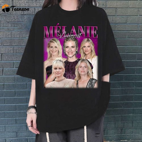 Mélanie Laurent Vintage Shirt, Mélanie Laurent Shirt, Retro Shirt, Vintage 90s Unisex T-Shirt, Movie Shirt, Classic Movie Shirt