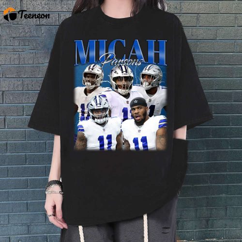 Micah Parsons Vintage Shirt, Micah Parsons Shirt, Retro Shirt, Vintage 90s Unisex T-Shirt, Movie Shirt, Classic Movie Shirt