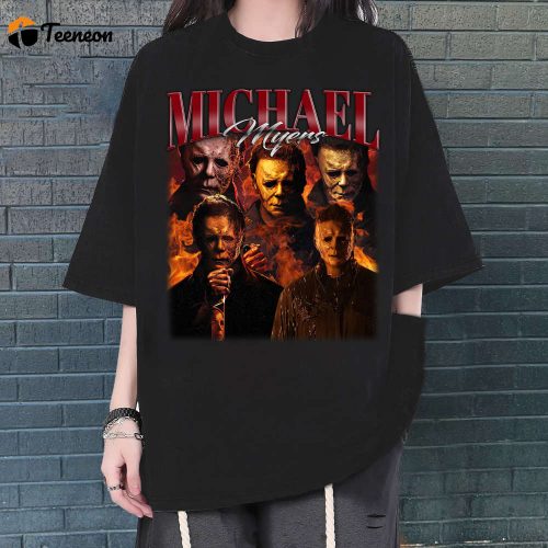 Michael Myers Vintage Shirt, Michael Myers Shirt, Retro Shirt, Vintage 90s Unisex T-Shirt, Movie Shirt, Classic Movie Shirt