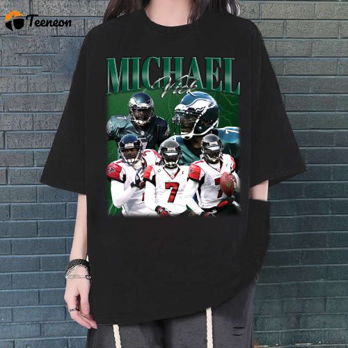 Michael Vick Vintage Shirt, Michael Vick Shirt, Retro Shirt, Vintage 90s Unisex T-Shirt, Movie Shirt, Classic Movie Shirt