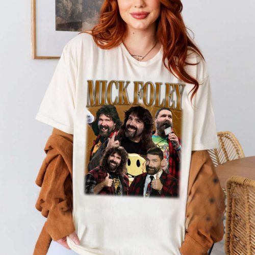 Mick Foley Vintage Shirt, Mick Foley Shirt, Retro Shirt, Vintage 90s Unisex T-Shirt, Movie Shirt, Classic Movie Shirt