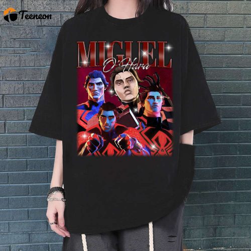 Miguel O’Hara Vintage Shirt, Miguel O’Hara Shirt, Retro Shirt, Vintage 90s Unisex T-Shirt, Movie Shirt, Classic Movie Shirt