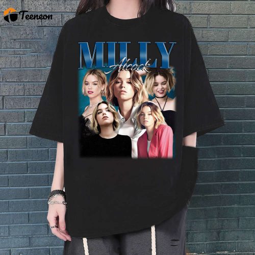 Milly Alcock Vintage Shirt, Milly Alcock Shirt, Retro Shirt, Vintage 90s Unisex T-Shirt, Movie Shirt, Classic Movie Shirt