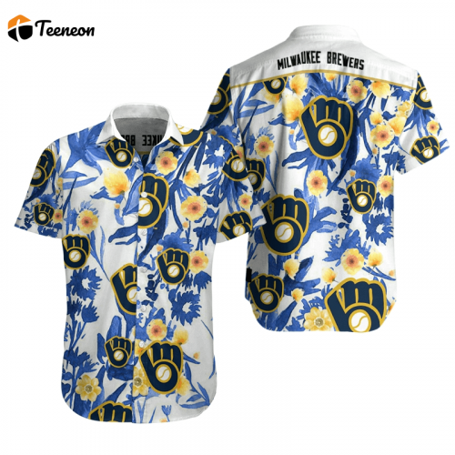 Milwaukee Brewers Hawaii Shirt, Best Gift For Men And Women