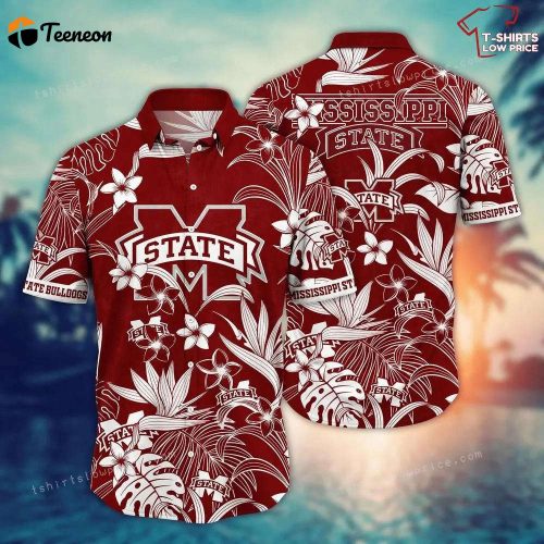 Mississippi State Bulldogs  Hawaii Shirt, Best Gift For Men And Women