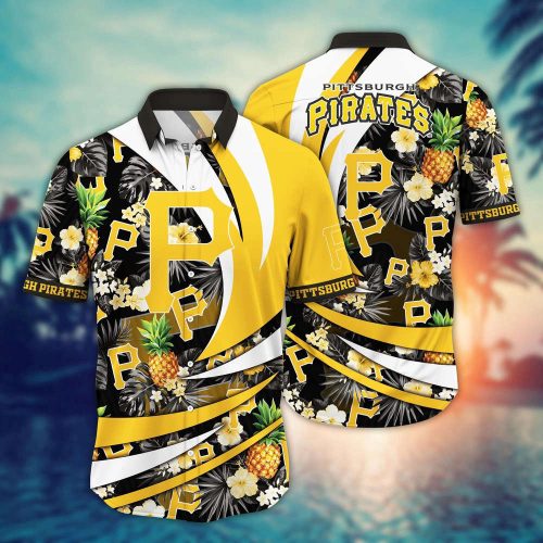 MLB Pittsburgh Pirates Hawaiian Shirt Flower Bloom In Glory For Fans