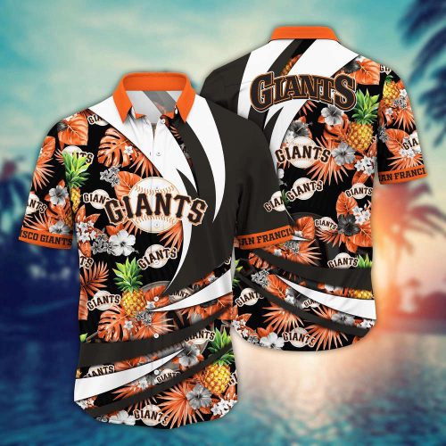 MLB San Francisco Giants Hawaiian Shirt Flower Bloom In Glory For Fans