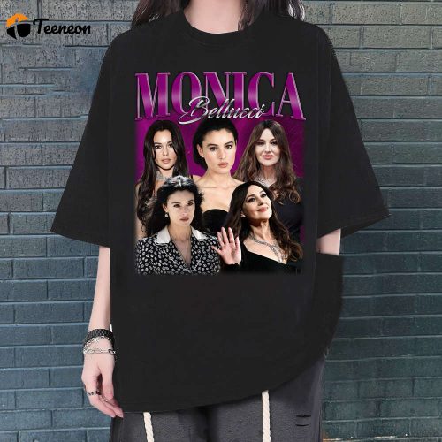 Monica Bellucci Vintage Shirt, Monica Bellucci Shirt, Retro Shirt, Vintage 90s Unisex T-Shirt, Movie Shirt, Classic Movie Shirt