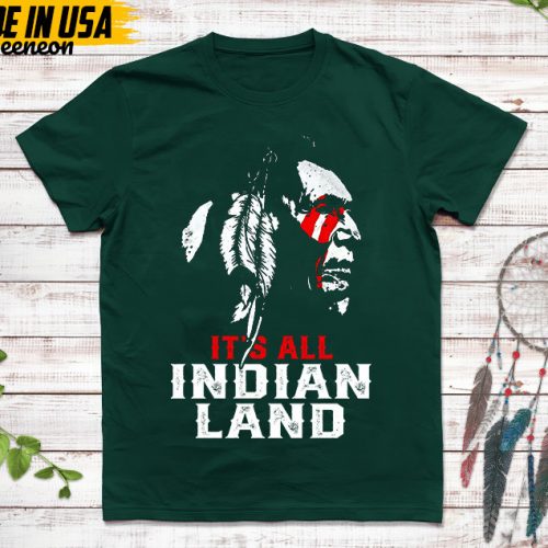 Native American Unisex T-Shirt, Native American Gift, Native American Shirt, It’s All Indian Land