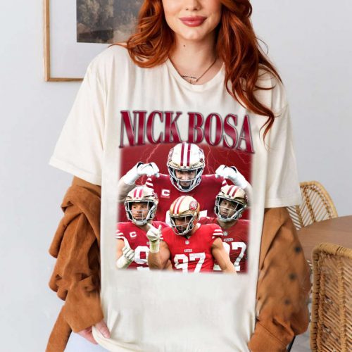 Nick Bosa Movie Shirt, Nick Bosa T-Shirt, Nick Bosa Tee, Nick Bosa Shirt, Vintage Shirt, Unisex Shirt, Movie Crewneck, Trendy Shirt