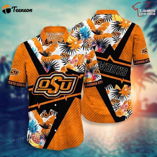 Oklahoma State Cowboys Hawaii Shirt, Best Gift For Men And Women