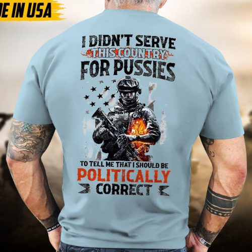 Proudly Served Veteran Tshirt, I Didn’t Serve Country To Tell Me I’d Be Politically, US Veteran Shirt, Veteran Lover Shirt, Veteran Day Gift