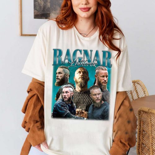 Ragnar Lothbrok T-Shirt, Ragnar Lothbrok T-Shirt, Ragnar Lothbrok Unisex, Unisex T-Shirt, Hip hop Graphic, Trendy T-Shirt, Retro T-Shirt