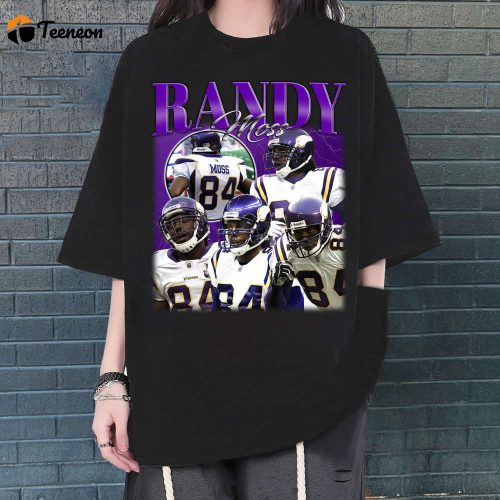 Randy Moss T-Shirt, Randy Moss T-Shirt, Randy Moss Unisex, Unisex T-Shirt, Hip hop Graphic, Trendy T-Shirt, Retro T-Shirt