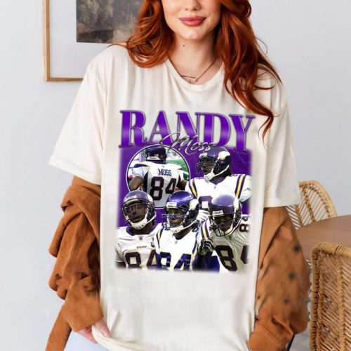 Randy Moss T-Shirt, Randy Moss T-Shirt, Randy Moss Unisex, Unisex T-Shirt, Hip hop Graphic, Trendy T-Shirt, Retro T-Shirt