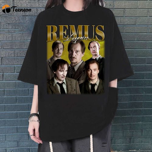 Remus Lupin T-Shirt, Remus Lupin T-Shirt, Remus Lupin Unisex, Unisex T-Shirt, Hip hop Graphic, Trendy T-Shirt, Retro T-Shirt