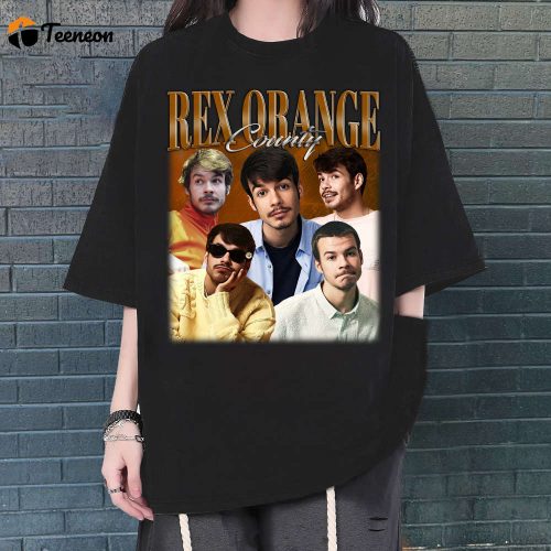 Rex Orange County T-Shirt, Rex Orange County T-Shirt, Rex Orange County Unisex, Unisex T-Shirt, Hip hop Graphic, Trendy T-Shirt