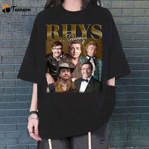 Rhys Darby T-Shirt, Rhys Darby T-Shirt, Rhys Darby Unisex, Unisex T-Shirt, Hip hop Graphic, Trendy T-Shirt, Retro T-Shirt