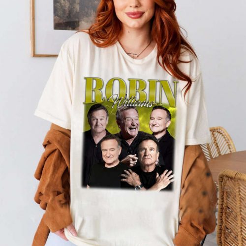 Robin Williams T-Shirt, Robin Williams T-Shirt, Robin Williams Unisex, Unisex T-Shirt, Hip hop Graphic, Trendy T-Shirt, Retro T-Shirt