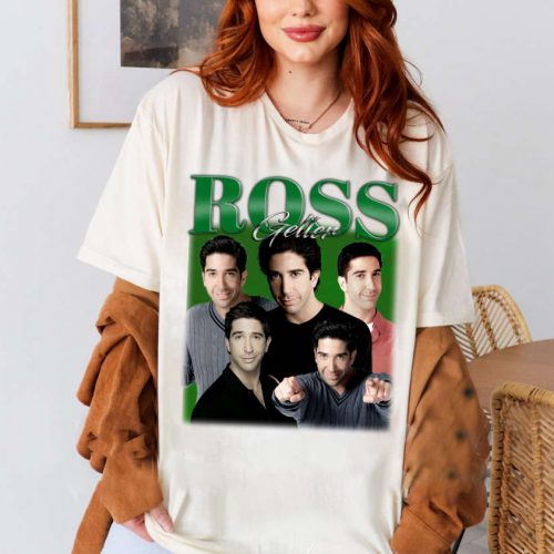 Ross Geller T-Shirt, Ross Geller T-Shirt, Ross Geller Unisex, Unisex T-Shirt, Hip hop Graphic, Trendy T-Shirt, Retro T-Shirt