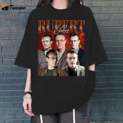 Rupert Giles T-Shirt, Rupert Giles T-Shirt, Rupert Giles Unisex, Unisex T-Shirt, Hip hop Graphic, Trendy T-Shirt, Retro T-Shirt