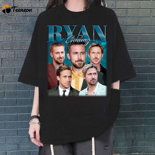 Ryan Gosling T-Shirt, Ryan Gosling T-Shirt, Ryan Gosling Unisex, Unisex T-Shirt, Hip hop Graphic, Trendy T-Shirt, Retro T-Shirt