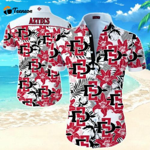 San Diego State Aztecs Hawaii Shirt, Best Gift For Men And Women