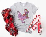 Magical Santa Figment Dragon Lights Christmas Shirt & Disney Epcot Sweatshirt – Perfect for Mickey s Very Merry Xmas & Disneyland Family Gifts