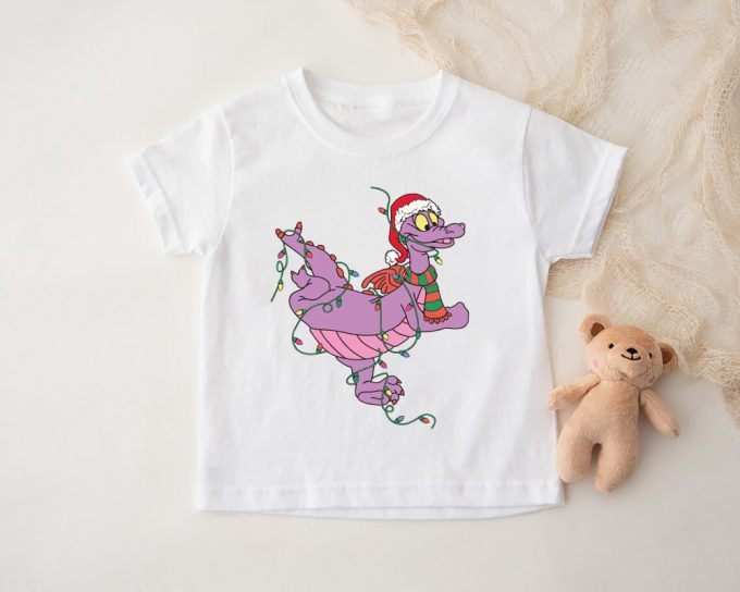 Magical Santa Figment Dragon Lights Christmas Shirt &Amp; Disney Epcot Sweatshirt – Perfect For Mickey S Very Merry Xmas &Amp; Disneyland Family Gifts