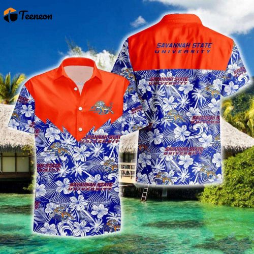 Savannah State Tigers Hawaii Shirt, Best Gift For Men And Women