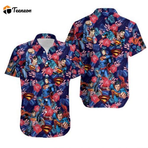 Superman Hawaii Shirt, Best Gift For Men And Women