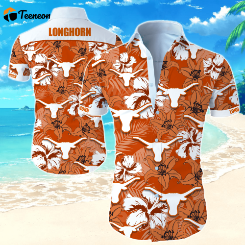 Texas Longhorn Hawaii Shirt, Best Gift For Men And Women