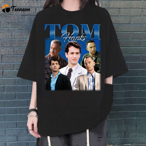 Tom Hanks T-Shirt, Tom Hanks Shirt, Tom Hanks Tees, Hip hop Graphic, Unisex Tees, Bootleg Retro 90’s Fans, Trendy Tee