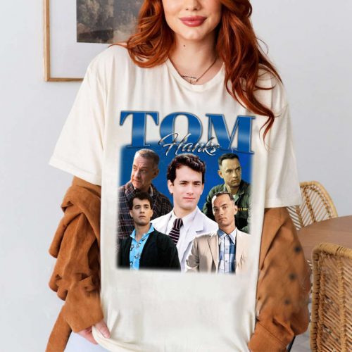 Tom Hanks T-Shirt, Tom Hanks Shirt, Tom Hanks Tees, Hip hop Graphic, Unisex Tees, Bootleg Retro 90’s Fans, Trendy Tee