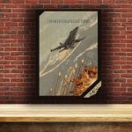 Top Gun Retro Poster for Home Decor Gift, Kraft Paper Print, Movie Wall Art Gift