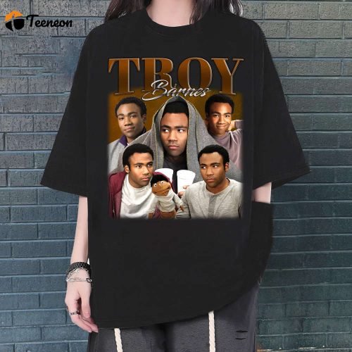 Troy Barnes Shirt, Troy Barnes Shirt, Troy Barnes Tees, Comfort Color Shirt, Trendy Shirt, Retro Shirt, Style T-Shirt